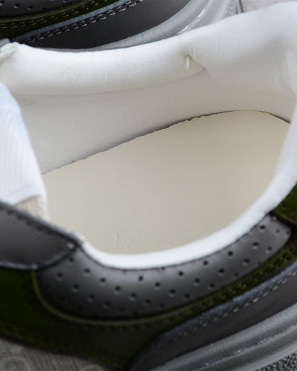 Gucci Basket Low-Top Sneaker – Grey/Olive GG Canvas
