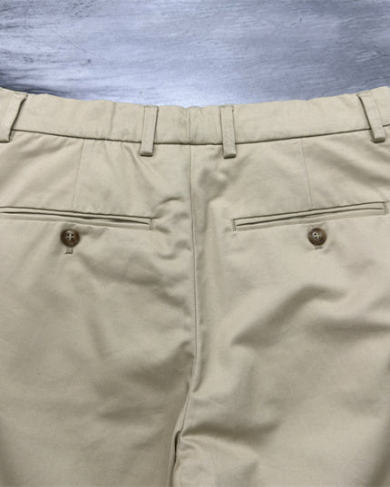 Gucci Beige Chino Pants with Web Side Stripe