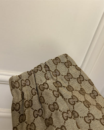 Gucci Beige GG Supreme Monogram Windbreaker