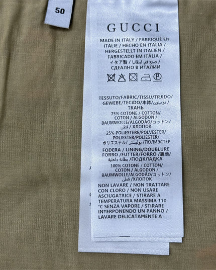 Gucci Beige Multicolor GG Monogram Jacket