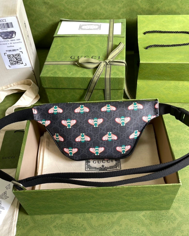 Gucci Bestiary Belt Bag With Bees 675181