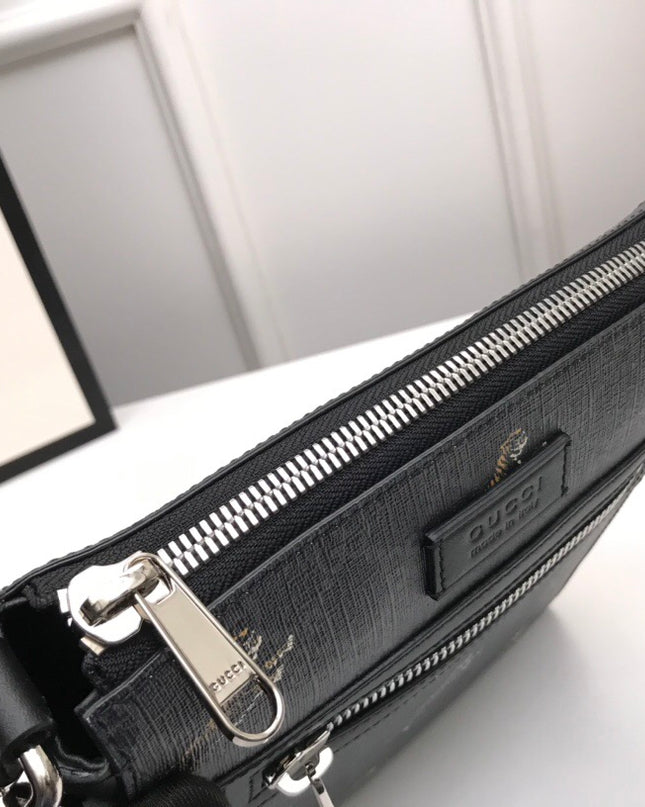Gucci GG Supreme Messenger Bag – Black Tiger Print