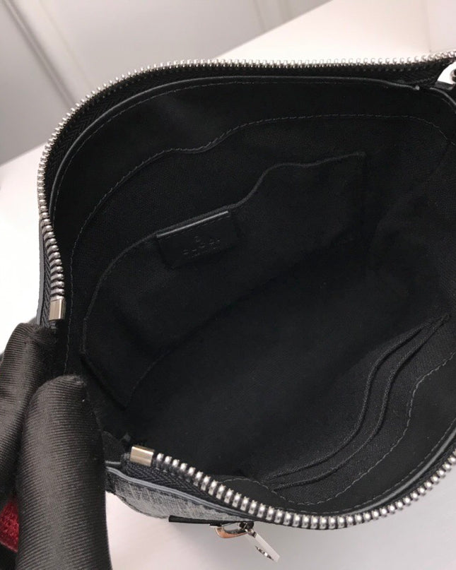 Gucci GG Supreme Messenger Bag – Black Tiger Print