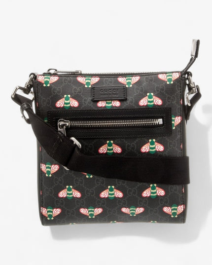 Gucci Bestiary Messenger Bag With Bees 681021