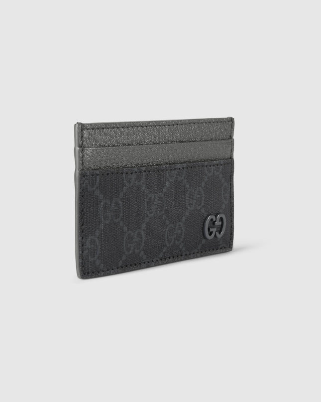 Gucci Black-grey Card Case