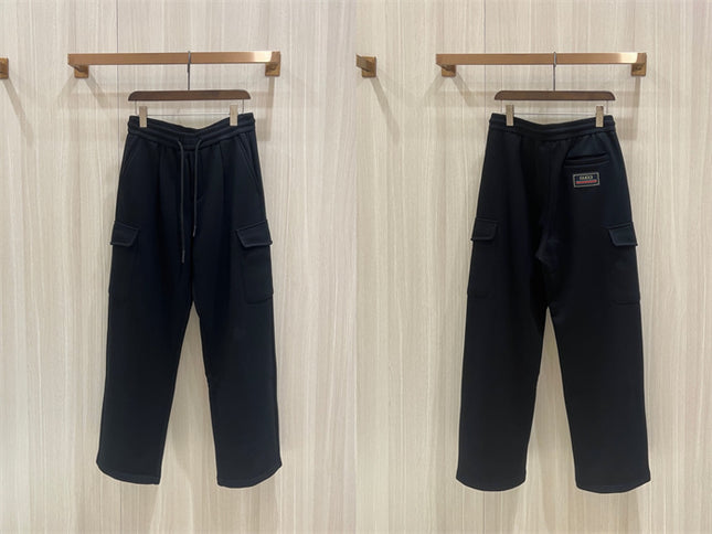 Gucci Black Cargo Jogger Pants
