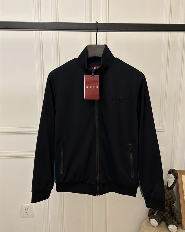 Gucci Black Minimalist Track Jacket
