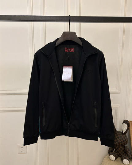 Gucci Black Minimalist Track Jacket