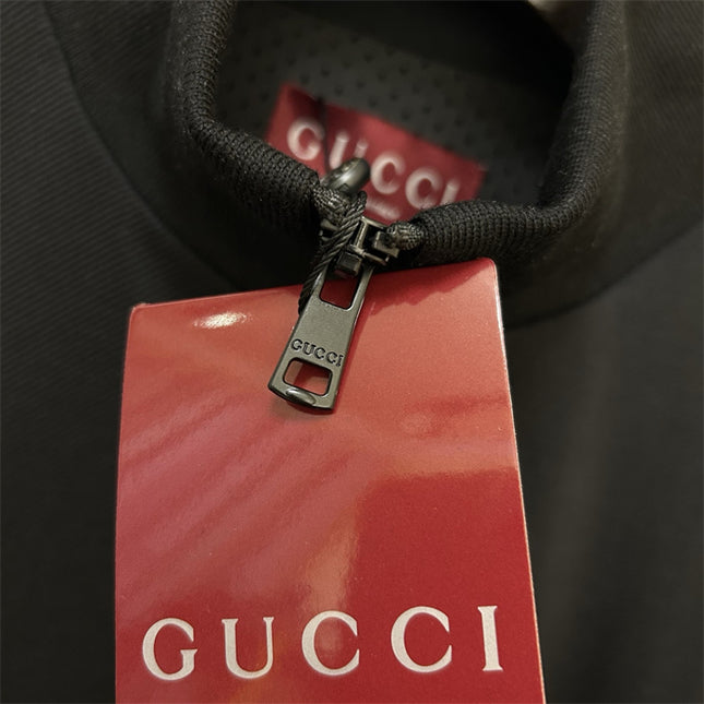 Gucci Black Minimalist Track Jacket