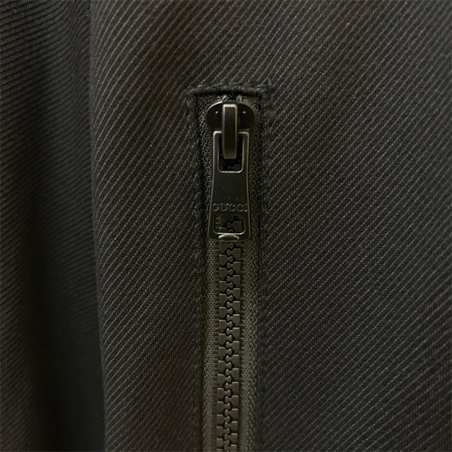 Gucci Black Minimalist Track Jacket