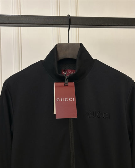 Gucci Black Minimalist Track Jacket