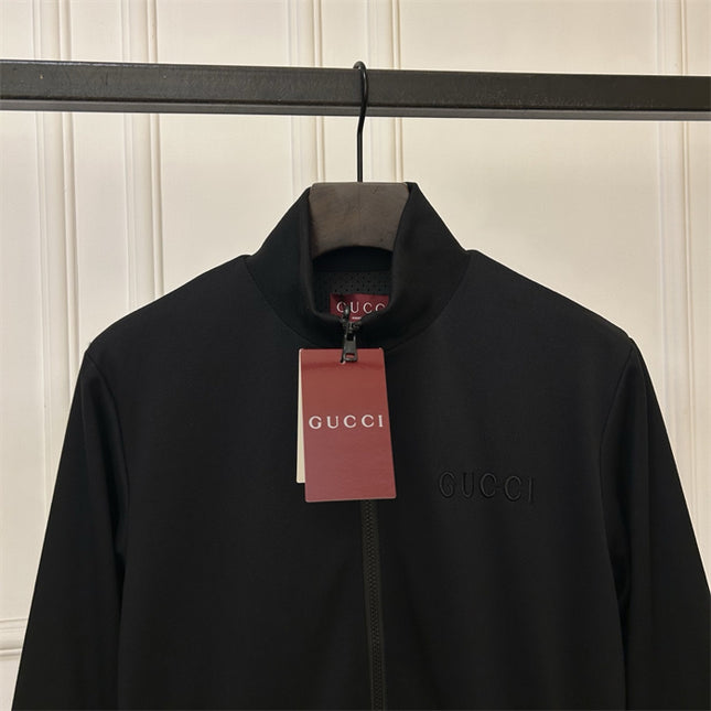 Gucci Black Minimalist Track Jacket