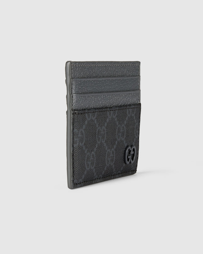Gucci Black Supreme Bi-color Card Case