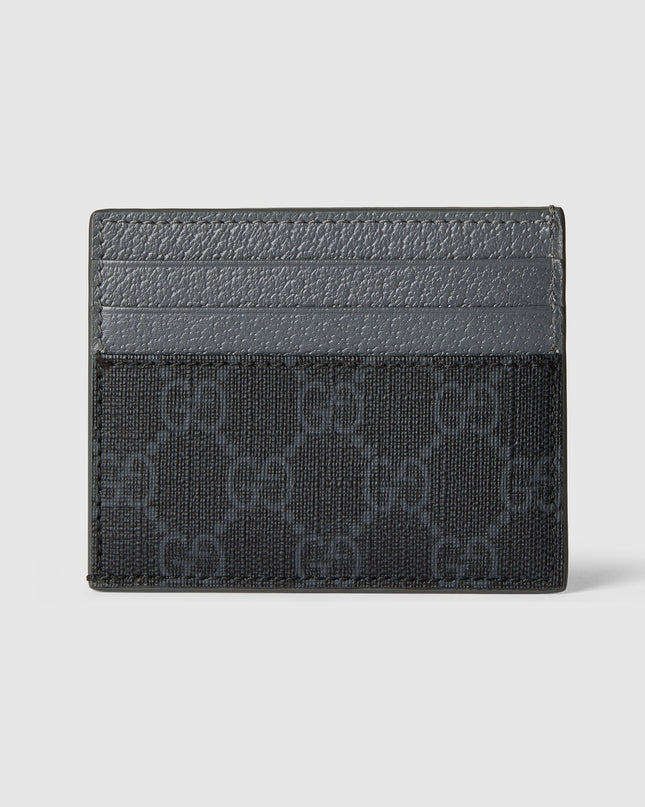 Gucci Black Supreme Bi-color Card Case
