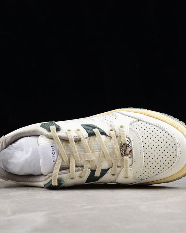 Gucci Casual Retro Latest Hit Retro Sneakers White Shoes