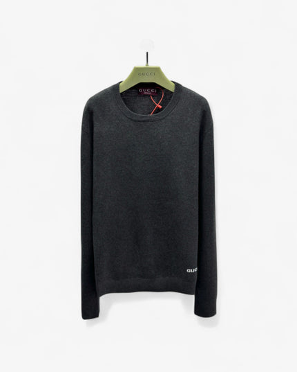 Gucci Charcoal Grey Crewneck Sweater
