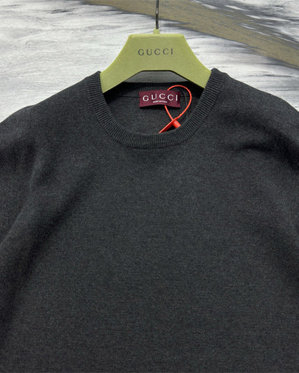 Gucci Charcoal Grey Crewneck Sweater