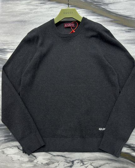 Gucci Charcoal Grey Crewneck Sweater