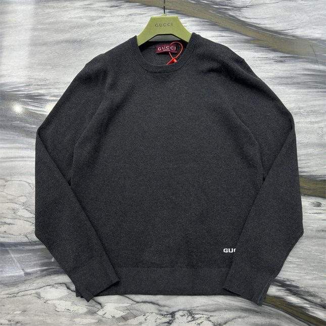Gucci Charcoal Grey Crewneck Sweater