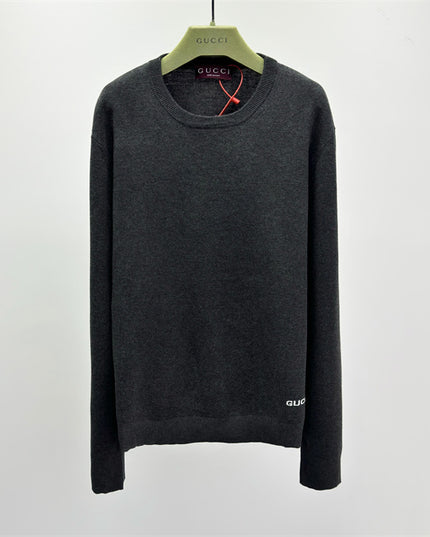Gucci Charcoal Grey Crewneck Sweater