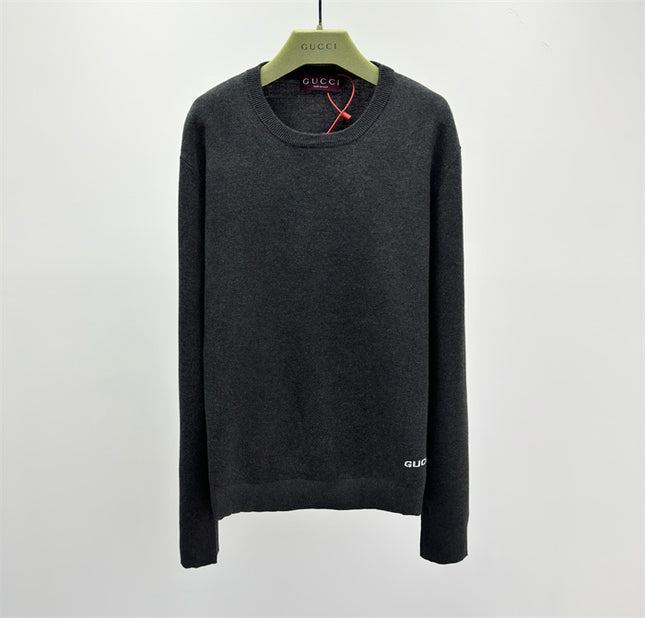 Gucci Charcoal Grey Crewneck Sweater