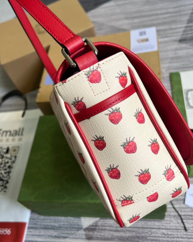 Gucci Children’s Messenger Bag 664143 – Strawberry Fairy Print