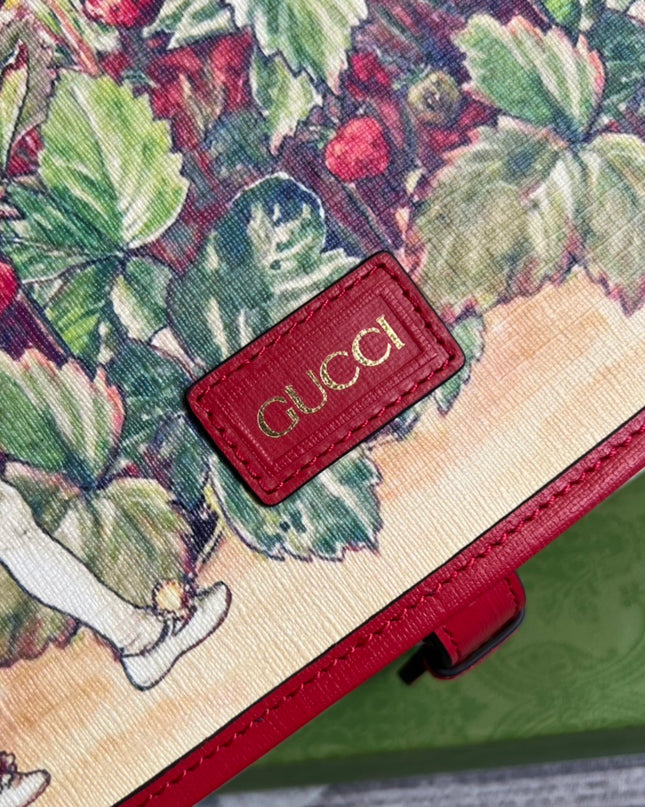 Gucci Children’s Messenger Bag 664143 – Strawberry Fairy Print