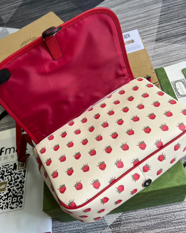 Gucci Children’s Messenger Bag 664143 – Strawberry Fairy Print