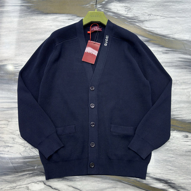 Gucci Classic Black Knit Cardigan