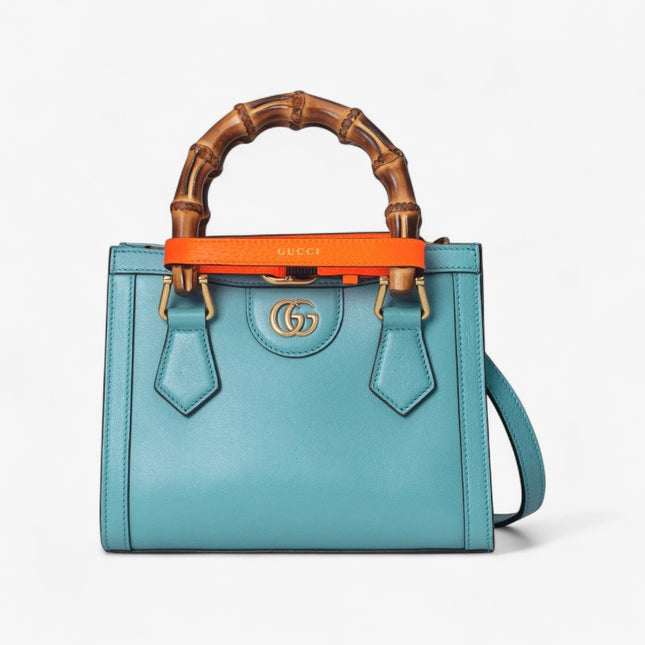 Gucci Diana Mini Light Blue Tote Bag 655661