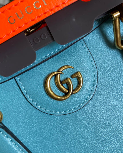 Gucci Diana Mini Light Blue Tote Bag 655661