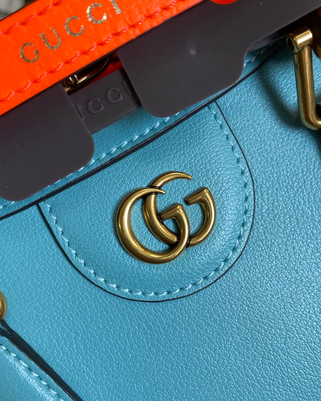 Gucci Diana Mini Light Blue Tote Bag 655661