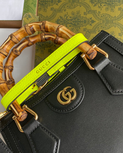 Gucci Diana Black Mini Tote Bag 655661