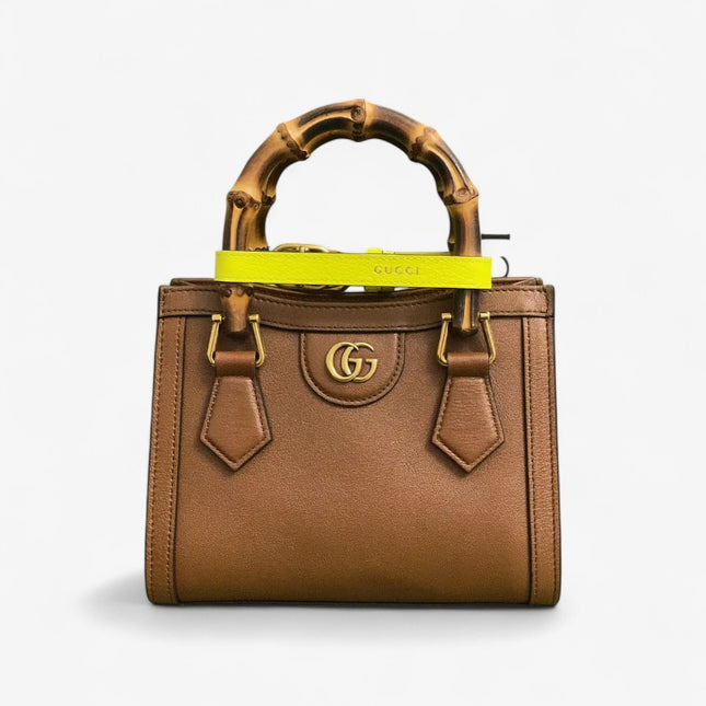 Gucci Diana Mini Tote Brown Bag 655661
