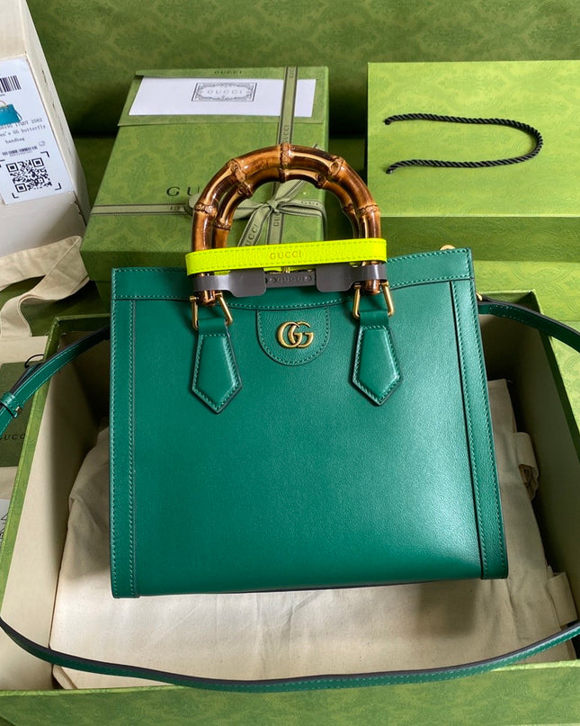 Gucci Diana Small Green Tote Bag 660195