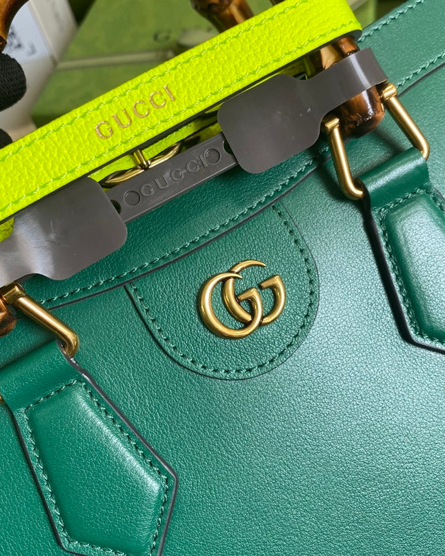 Gucci Diana Small Green Tote Bag 660195