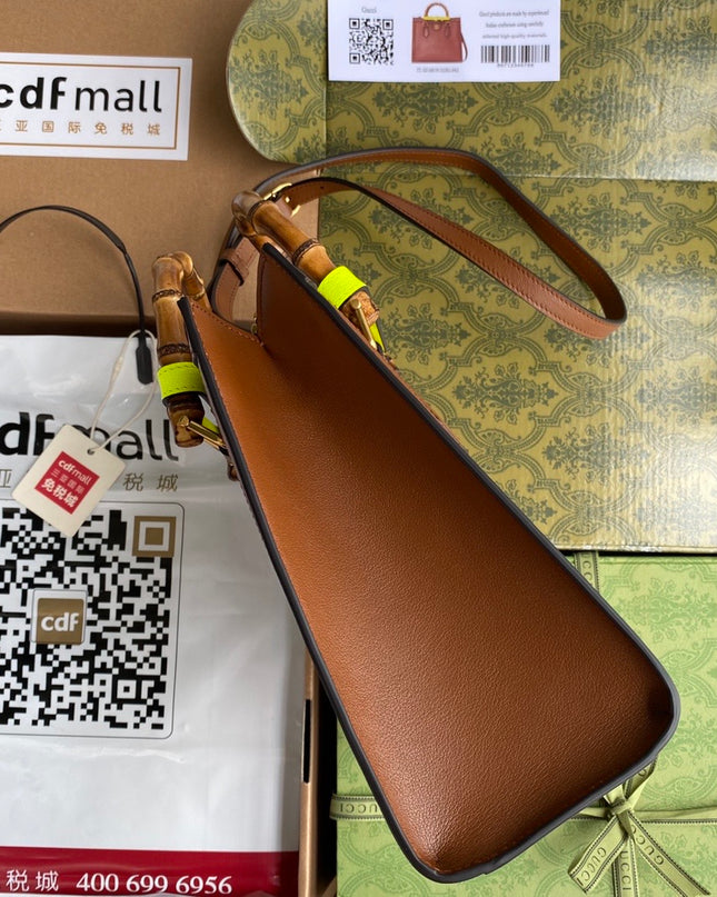 Gucci Diana Small Light Brown Tote Bag 660195