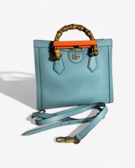 Gucci Diana Small Navy Tote Bag 660195