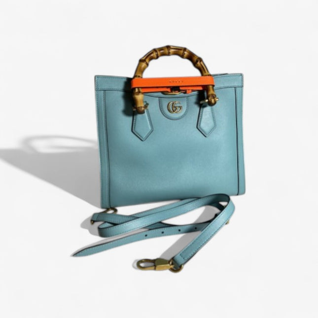 Gucci Diana Small Navy Tote Bag 660195