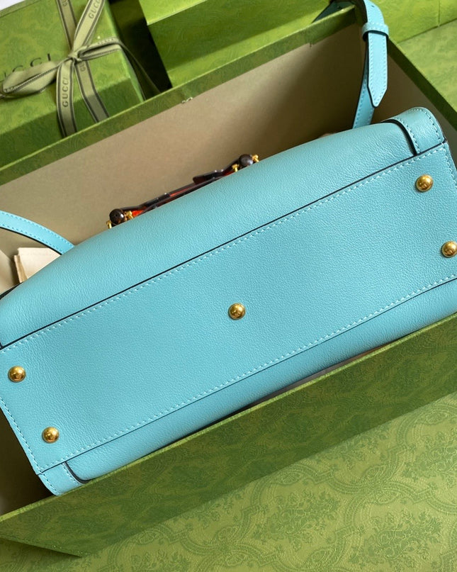 Gucci Diana Small Navy Tote Bag 660195