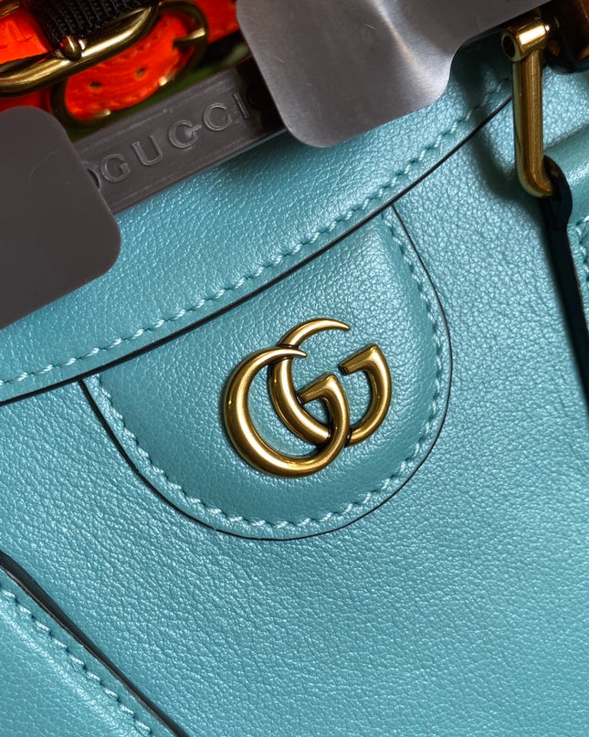 Gucci Diana Small Navy Tote Bag 660195