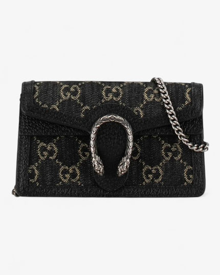 Gucci Dionysus Black Super Mini Bag 476432