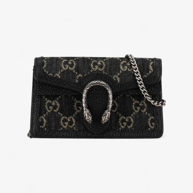 Gucci Dionysus Black Super Mini Bag 476432
