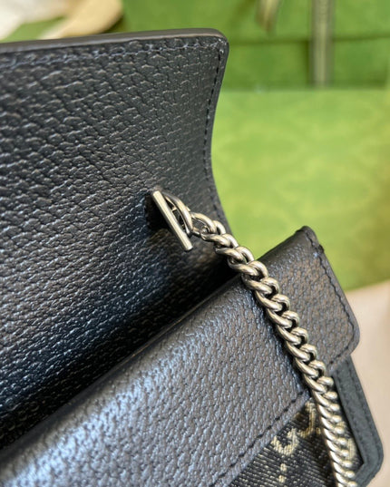 Gucci Dionysus Black Super Mini Bag 476432