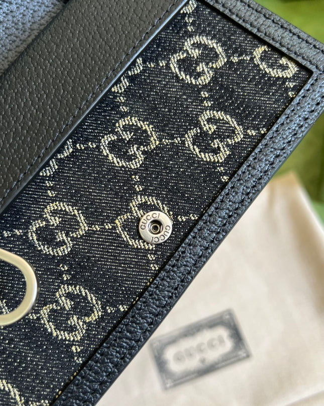 Gucci Dionysus Black Super Mini Bag 476432