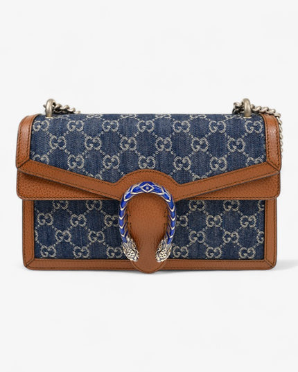 Gucci Dionysus Denim Monogram Small Shoulder Bag 400249