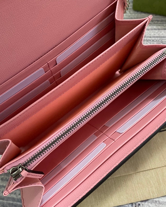Gucci Dionysus Red With Pink Mini Chain Bag 401231