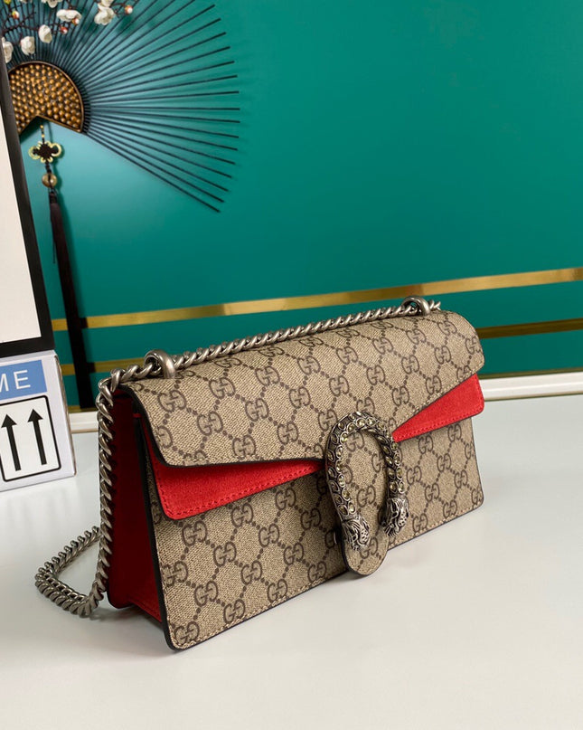 Gucci Dionysus Small Beige Shoulder Bag 499623
