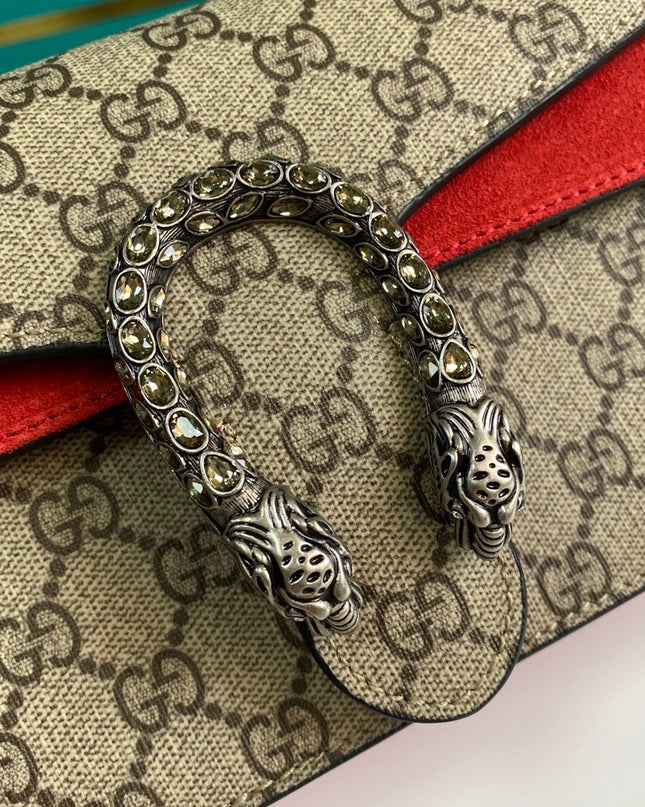 Gucci Dionysus Small Beige Shoulder Bag 499623