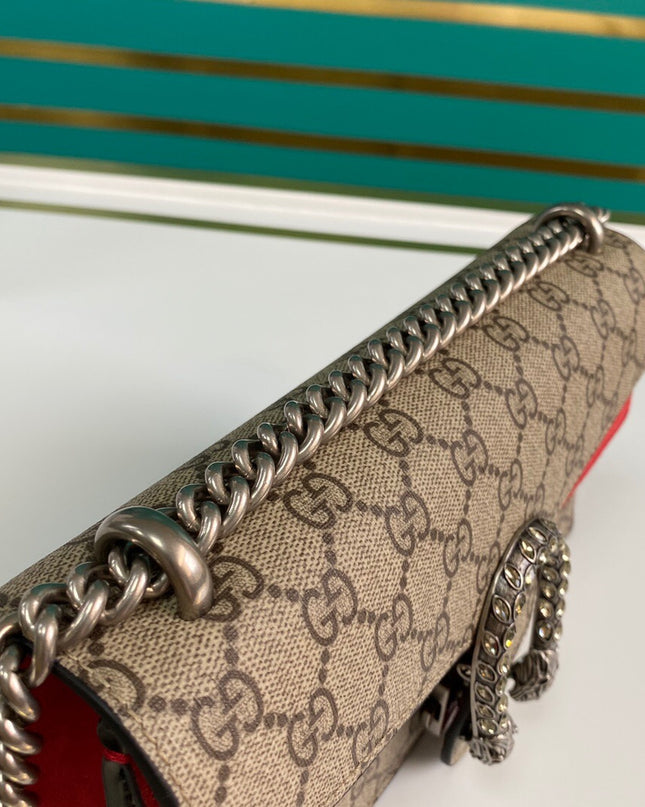 Gucci Dionysus Small Beige Shoulder Bag 499623